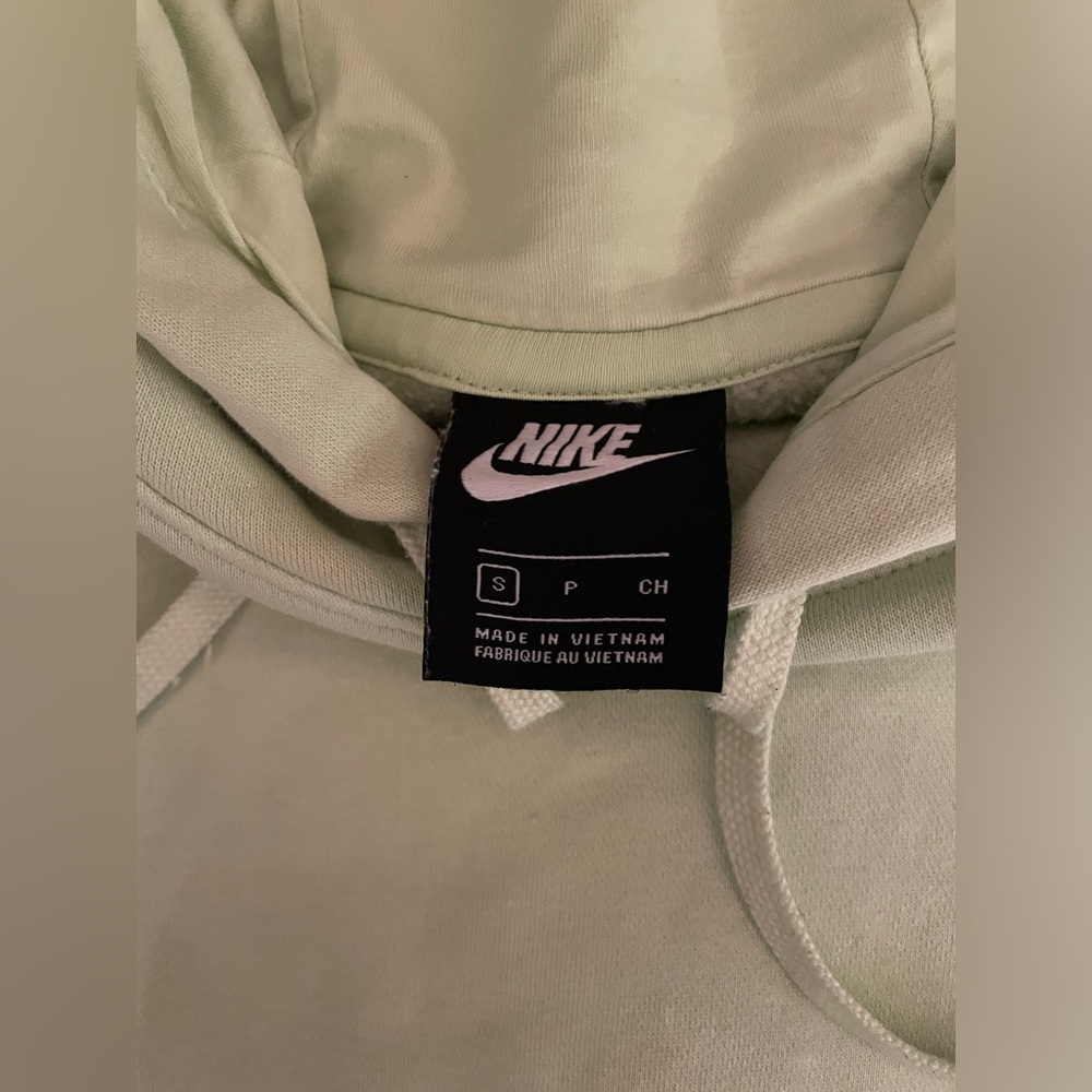 Neon yellow hoodie, size small